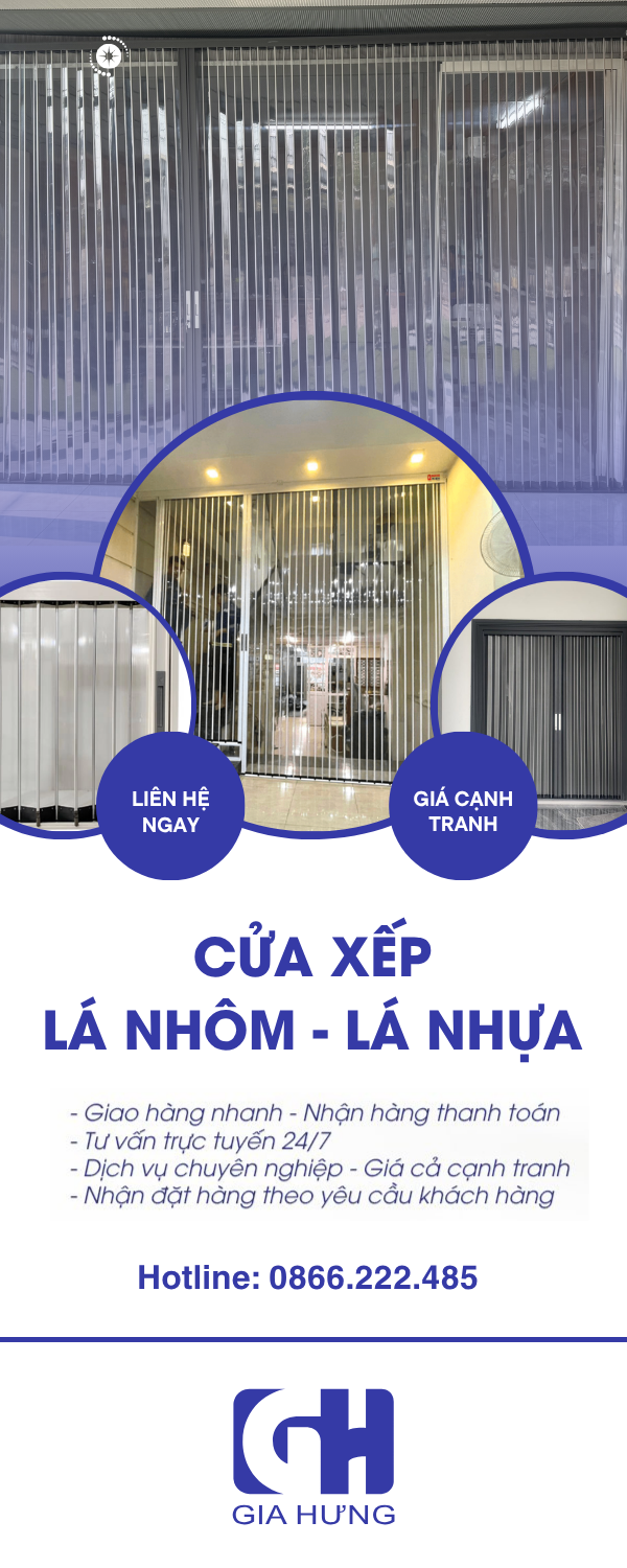 Cửa Xếp Lá Nhôm