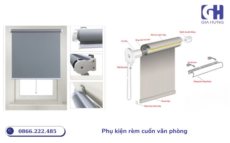 phụ kiện rèm cuốn