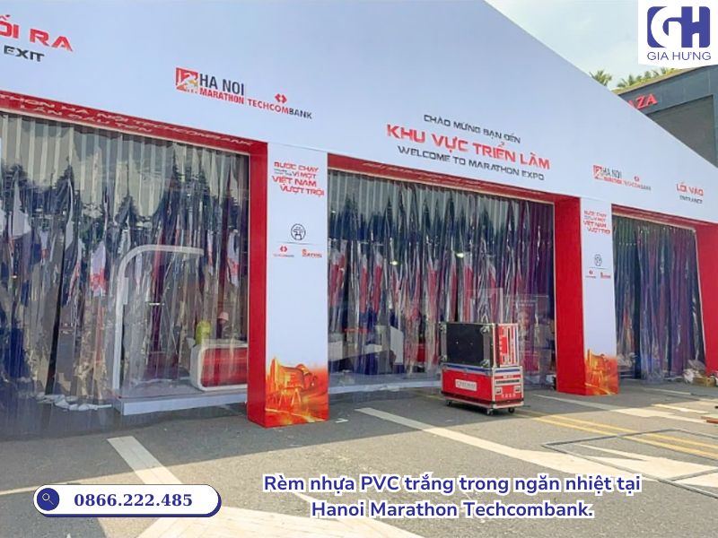 Rèm nhựa PVC ngăn thất thoát nhiệt