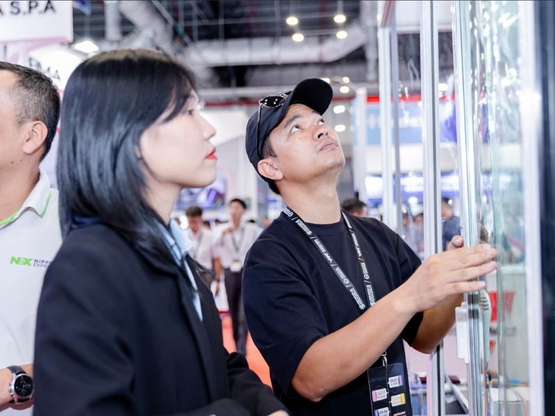 gian hàng GIAHUNG tại VIMF